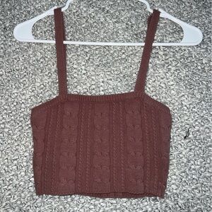 Crop top sweater